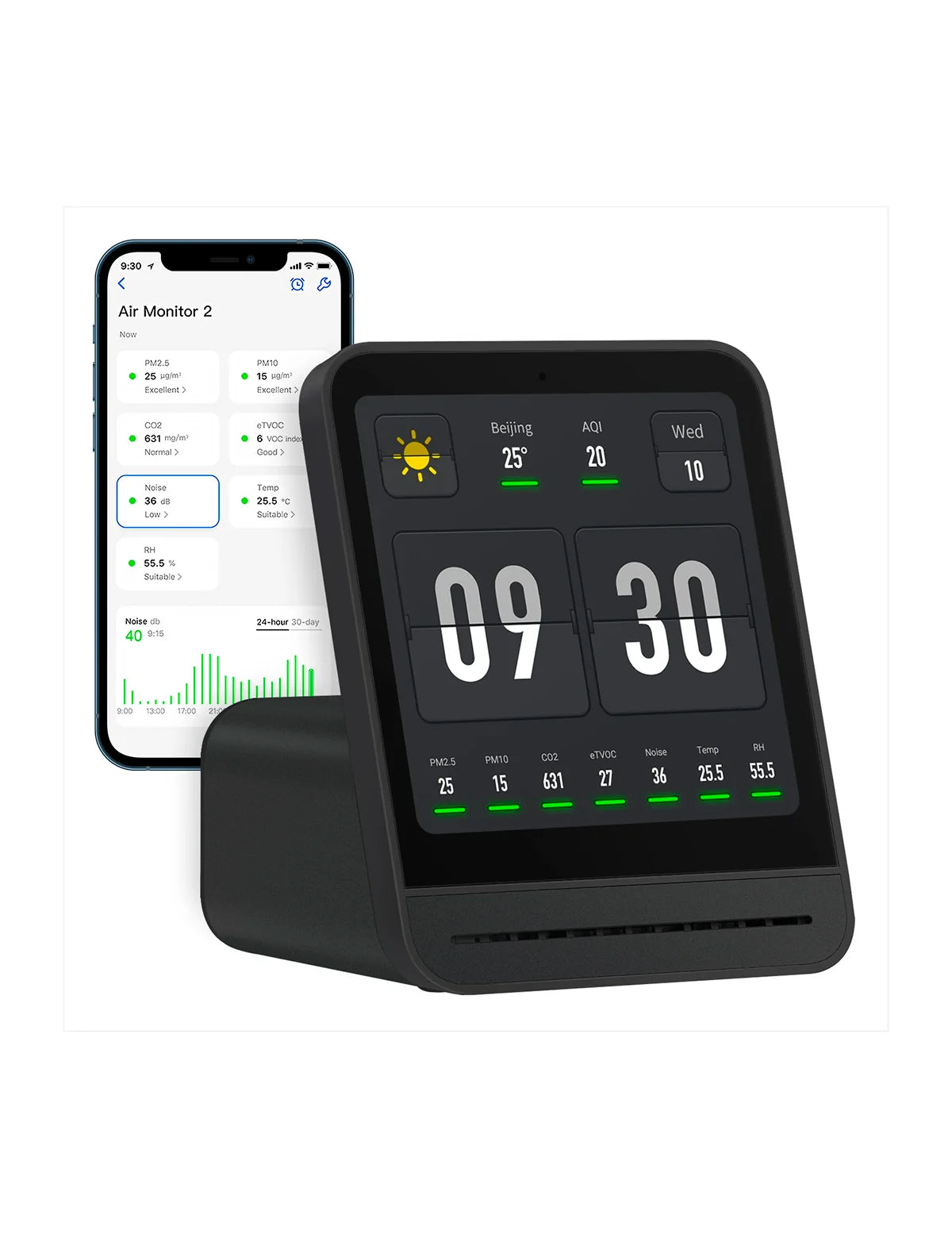 QP PRO 2 AIR QUALITY MONITOR